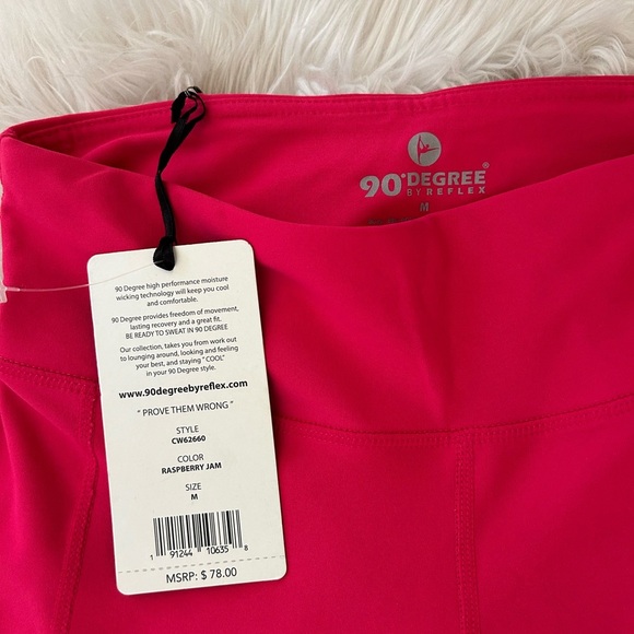 90 degree by reflex cropped athletic pants - Picture 3 of 3